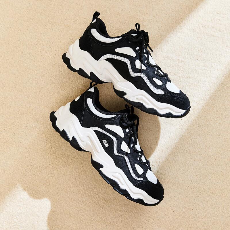 Anta Meteor Women s Chunky Platform Casual Sneakers 37.5 (US Women s 6.5)