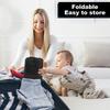 Kids Airplane Bed Polyester Toddler Airplane Seat Extender Portable Children Footrest Hammock Travel Essentials for Car Airplane