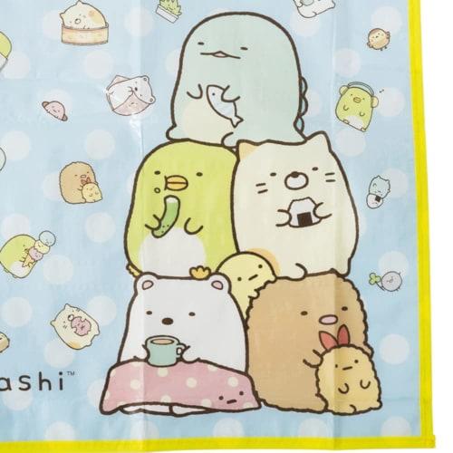 Asahi Koyo Sumikko Gurashi Picnic Sheet for One Person, 90cm Long X 60cm Wide, Easy To Fold Even for Children, Fits In a Backpack