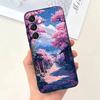Japan Berg Fuji Kirschblüte Handyhülle Silikon Weich Für Samsung Galaxy A73,31,32,72,41,53,52,71,22,5G,Note,J7,8,9