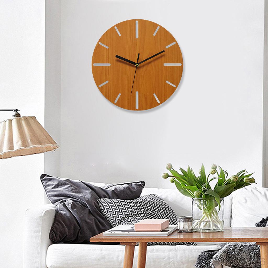 12 Inch Wood Wall Clock
