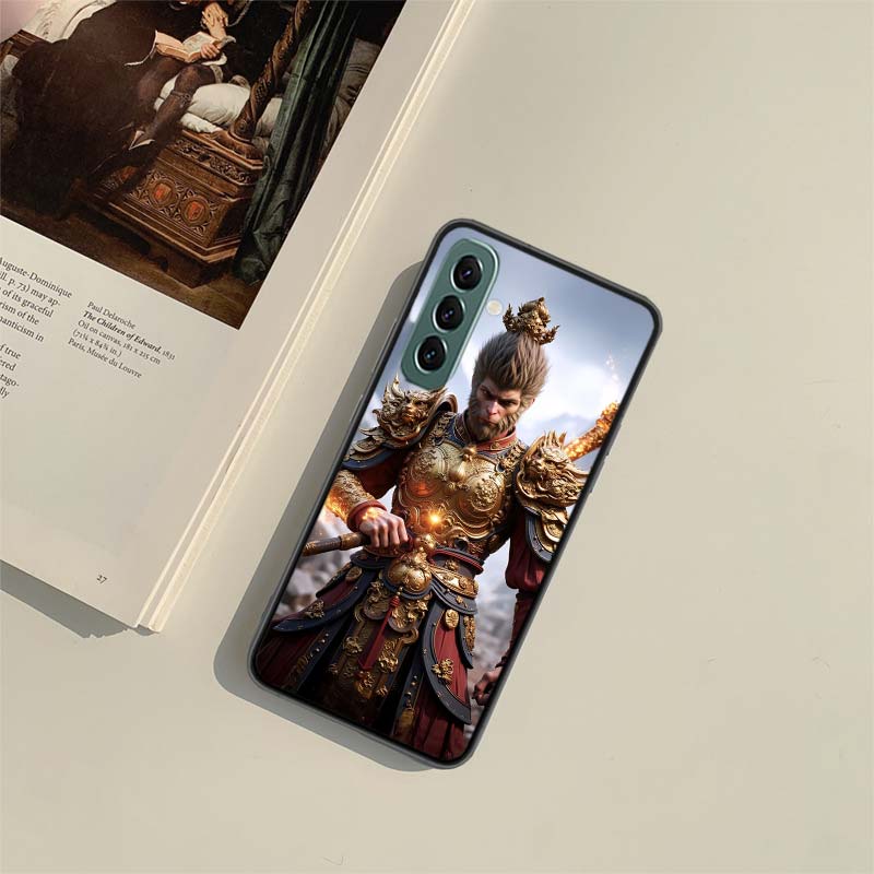 Black Myth Wu Kong Phone Case for Samsung A54 A14 A24 A34 A17 A37 A57 A55 A35 A25 A15 A07 A05S A04S A12 A22 A32 A52S A72 Galaxy