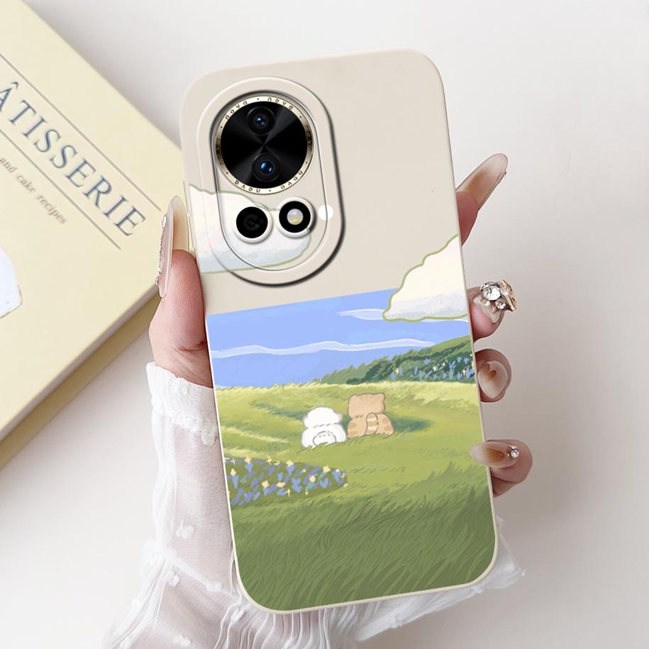 For Huawei Nova 12S Case FOA-LX9 Camera Protection Soft Cover For Huawei Nova 12 SE Nova12 Ultra Funda on Nova 12 Pro Phone Case