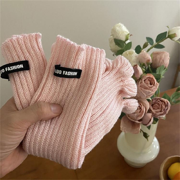 Winter Lengthen Wrist Gloves Adult Trumpet Edge Arm Warmer for Outdoor Cycling