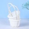 1 Stück Rattan Gewebt Exquisit Ländlicher Stil Tragbar Blumenkorb