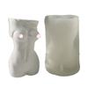 3D Body Mold Sexy Model Body Stand Ornaments Resin Mold Female Torso Silicone Mold for DIY Home Decoration Craft Making