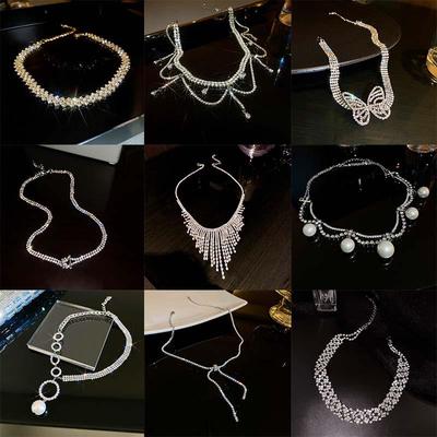 Schicker europäischer & amerikanischer Mode-Choker: High-End, luxuriöser Stil mit vielseitigem Design