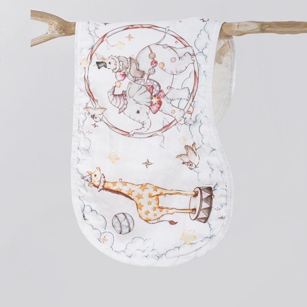 Mull-Baumwoll Baby Sabberlätzchen Weiches Material Baby Still-Lätzchen Kleinkinder Zahnen