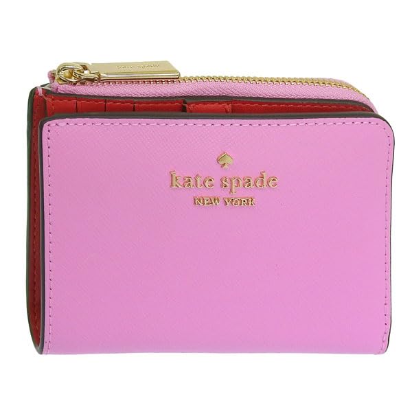 

Kate Spade Women s Bifold Wallet, Compact, Pink Leather, Madison Small L Zip Wallet, MADISON SM LZIP WAL KH615 651, Outlet Brand. [Used]