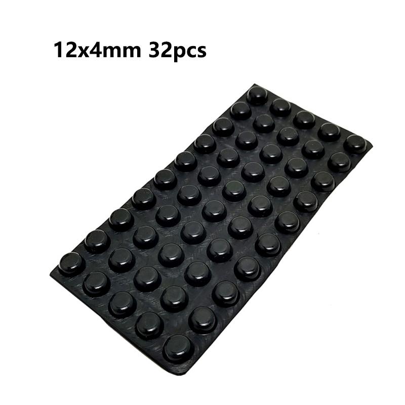 Strong Self-Adhesive Clear Door Stopper Rubber Damper Buffer Cabinet Bumpers Furniture Dots Cushion Protective Pads Tiny Bumpons