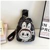 Eyecatching And Stylish Nylon Childrens Chest Bag Featuring Playful Cartoon Designs In Colors Various