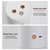 400ml Dual Nozzle Ultrasonic Air Humidifier Usb Charging Water Aromatherapy Diffuser With Warm Lamp Home Wireless Humidificador