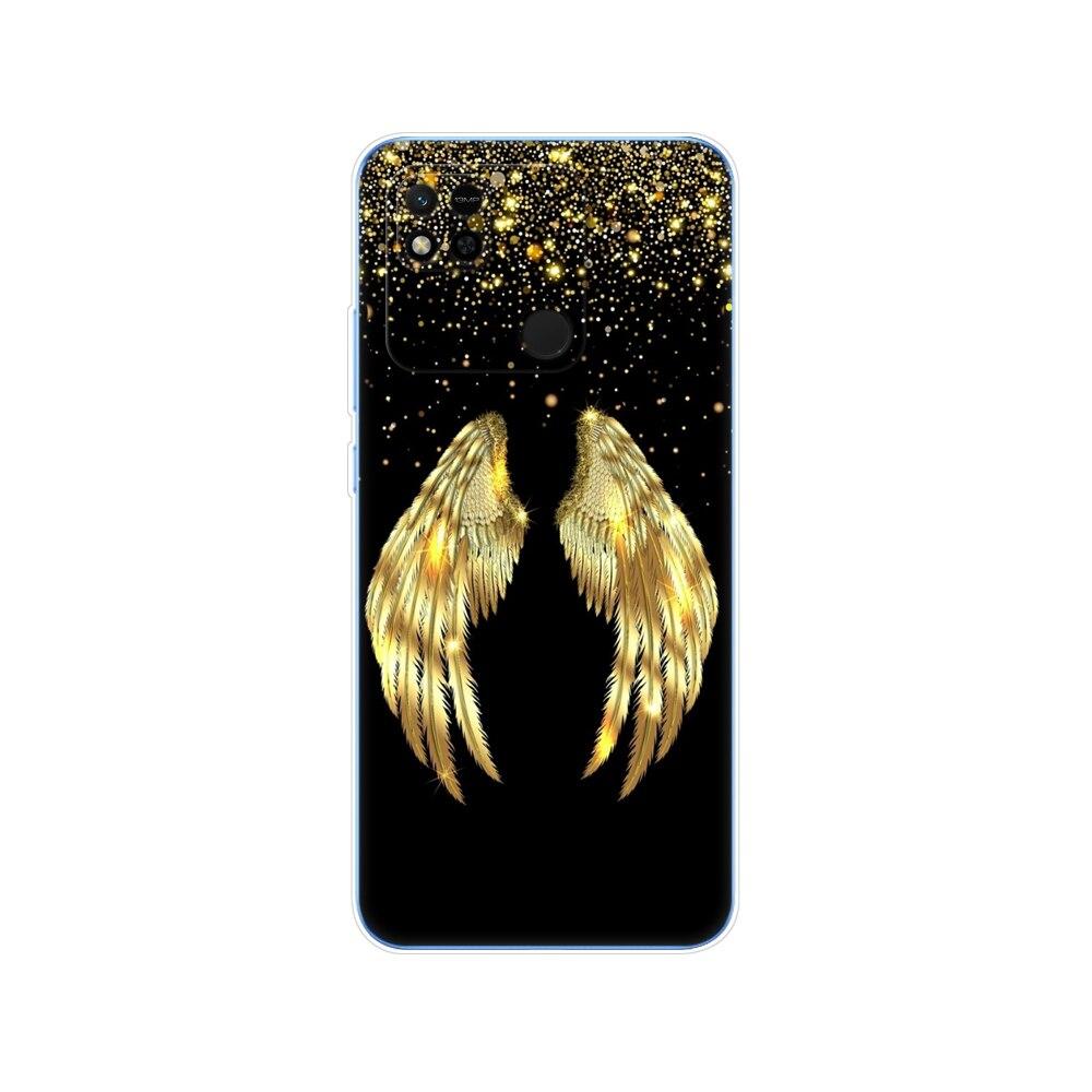 For Redmi 10A Case Back Cover For Xiaomi Redmi 10A Phone Case Redmi10A Bag Tpu Soft Silicon Protective Bumper Etui Funda Coque
