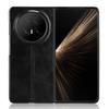 For Honor Magic V5 5G Case Stitching Line PU Leather Coated PC Phone Cover