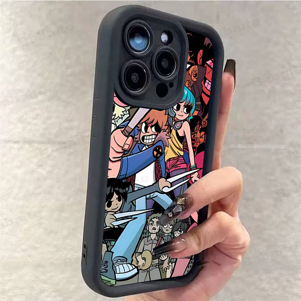 Comedy Film Scott Pilgrim VS The World TPU Phone Cover For Iphone 17 16 15 14 13 12 11 Pro Max Plus Case Cover