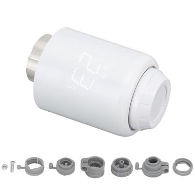 Inteligentní termostatický regulátor radiátorového ventilu s bezdrátovým ovládáním a funkcí časování pro domácnost