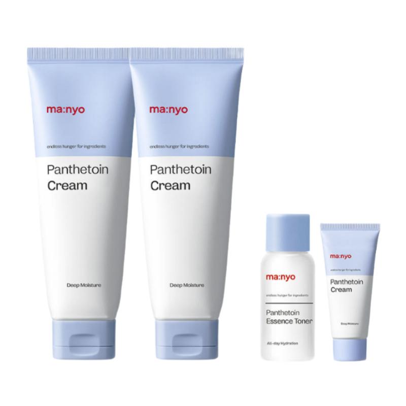 ma:nyo Factory Panthetoin Cream 80ml × 2 + Toner 30ml + Cream 20ml Gift Set