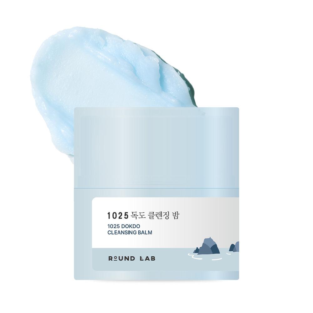 [Round Lab] 1025 Dokdo Cleansing Balm - Deep Cleansing & Blackhead Care, Melting Solid Sherbet to Oil for Sensitive Skin, K-Beauty | Olive s K-beauty 50ml x 1EA