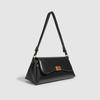Large Capacity New Trendy and Fashionable Women's Crossbody Bag Niche Autumn and Winter Single Shoulder Armpit Bag Black