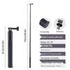 High-Strength Invisible Selfie Stick for DJI Action Cameras: Compatible with Models 6/5 Pro/4, Handheld Photography Extension Pole