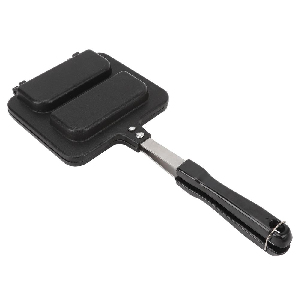 Sandwich Maker Nonstick Sandwich Baking Pan Breakfast Frying Skillet Griddle with Handle for Home