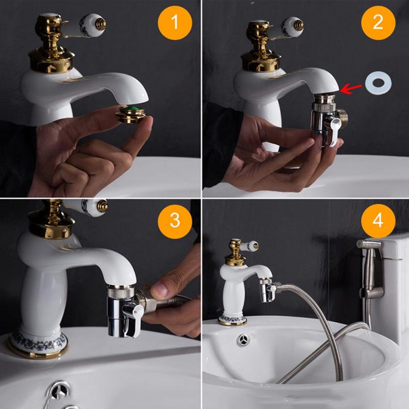 Buy 5.5*4cm Water Diverter Diverter Valve Toilet Sink Valves Bathroom
