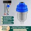 Filtro Pre-Filtro Purificatore d'Acqua Elettrico Domestico in Acciaio Inossidabile per Rubinetto Lavatrice Doccia Filtro Anticalcare