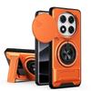KEYSION Magnetic Phone Case for Redmi Note 14 Pro 4G 5G 14 Pro+5G Slide Camera Protection Upright Kickstand Ring Shockproof Cover for POCO X7