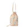 Paul Joe Break Time Marks Lunch Drawstring Bag in Chrysanthemum Nude Pink & (PAJB-TB08-PK)