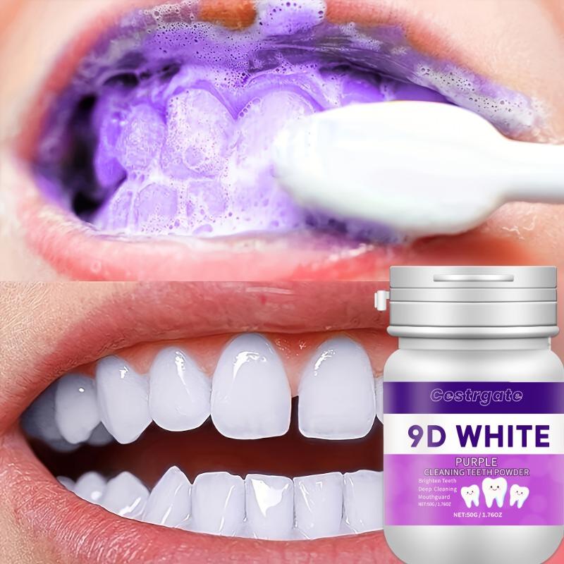 Tooth Powder Freshens Breath Removes Yellowing Smoke Stains Yellowing Bad Breath It Is Gentle in Protecting Gums Teeth