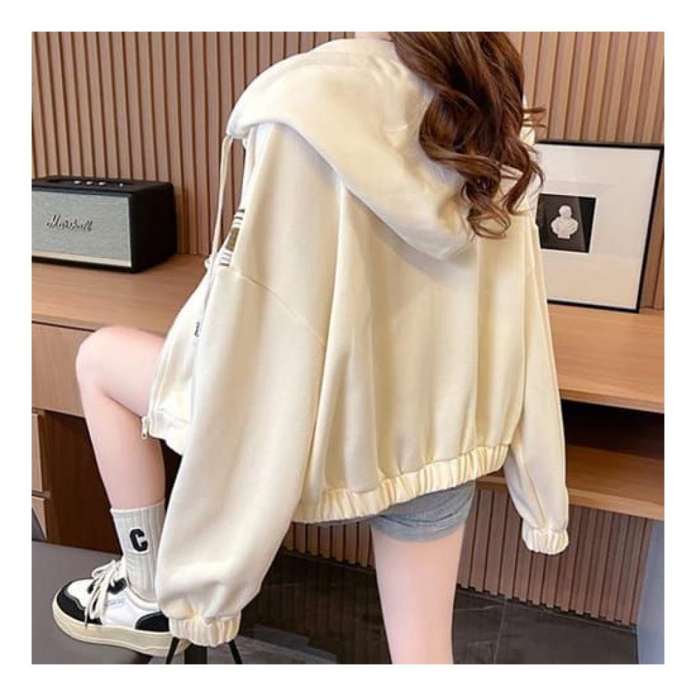 Navava Men Nc175 Casual Line Point Long Sleeve Hoodie Jacket