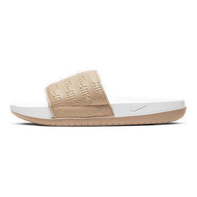 Offcourt Slide SE3 'Weiß Vachetta Tan' Damen CT2911-100