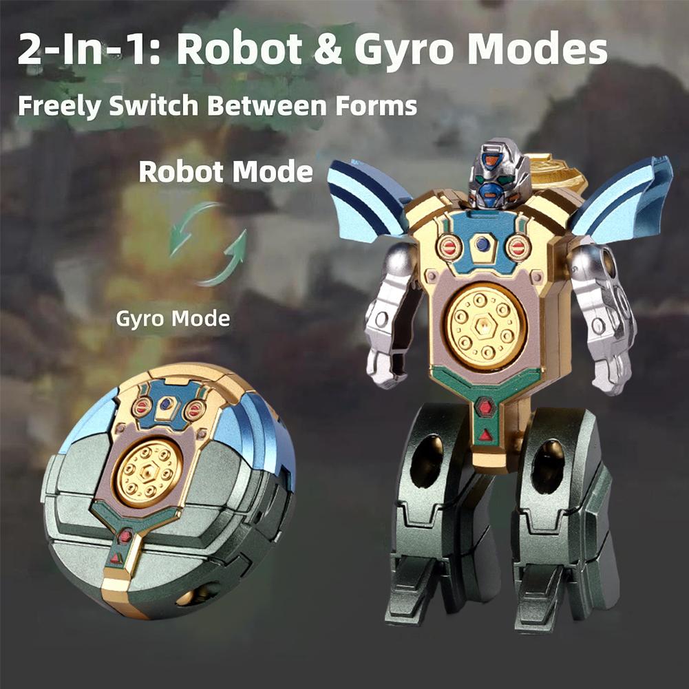 Mini Robot Transformation Fidget Spinner ABS Hand Spinner Toys Antistress Stress Relief Adult Sensory Toys for Kids Gift