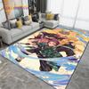 Cartoon Demon Slayer Area Rug Large,Carpet Rug for Living Room Children's Room Decoration,Kids Play Crawl Non-Slip Floor Mat