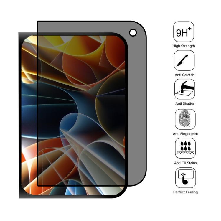 25 PCS/Pack Dustproof 28-Degree Privacy Tempered Glass Film