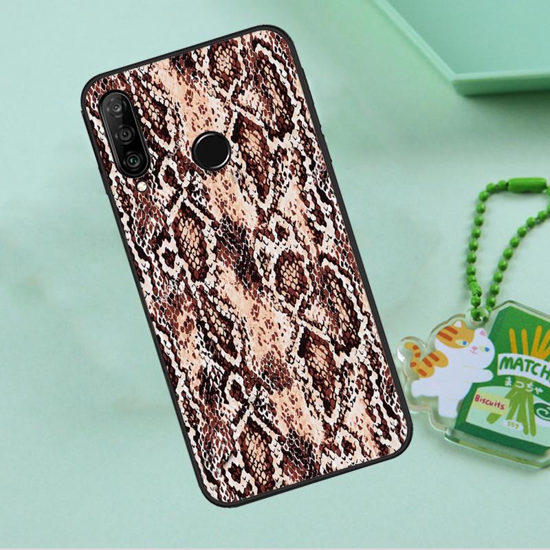 Snake Texture For Huawei Nova 10 9 SE 5T 12s 12i 11i Y91 Y90 Y60 Y70 Y72 Y61 P20 P40 P30 Lite P60 Pro Case