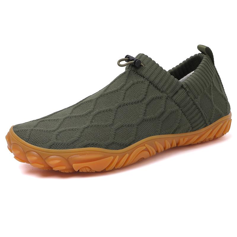 Men's Non-slip Barefoot Fly-knit Multi-use Shoes: Breathable, Comfortable for Dance, Yoga, and Fitness