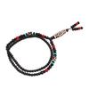 Dzi Eyes Beads Necklace Good Fortune Elegant Design Natural Colors China Tibetan Necklace for Women Men