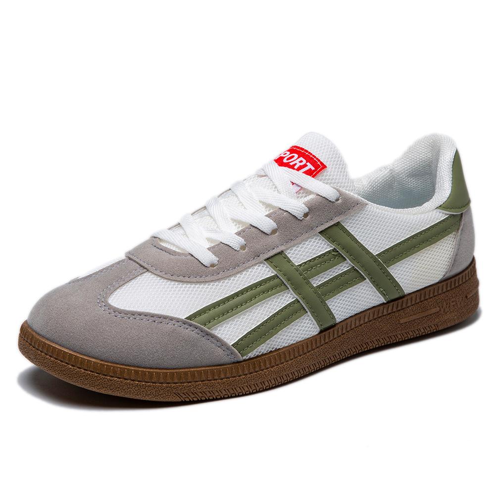 Little White Shoes Men's 2025 Four-season Men's Shoes Casual and Comfortable Lace-up Foreign Trade Men's Shoes