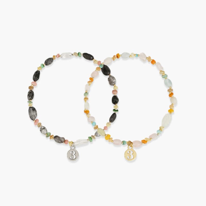 Trimarch Tri Gumdrop Bracelet Grey