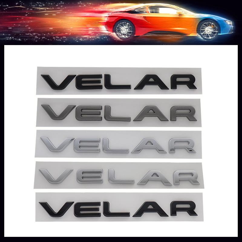 AAYJ1 Lettere VELAR 3D Premium per Lr2 Lr4 Hse Lux Sport Supercharged AUTOBIOGRAPHY Parafango Bagagliaio Posteriore Decalcomania Emblema Badge Adesivo Auto