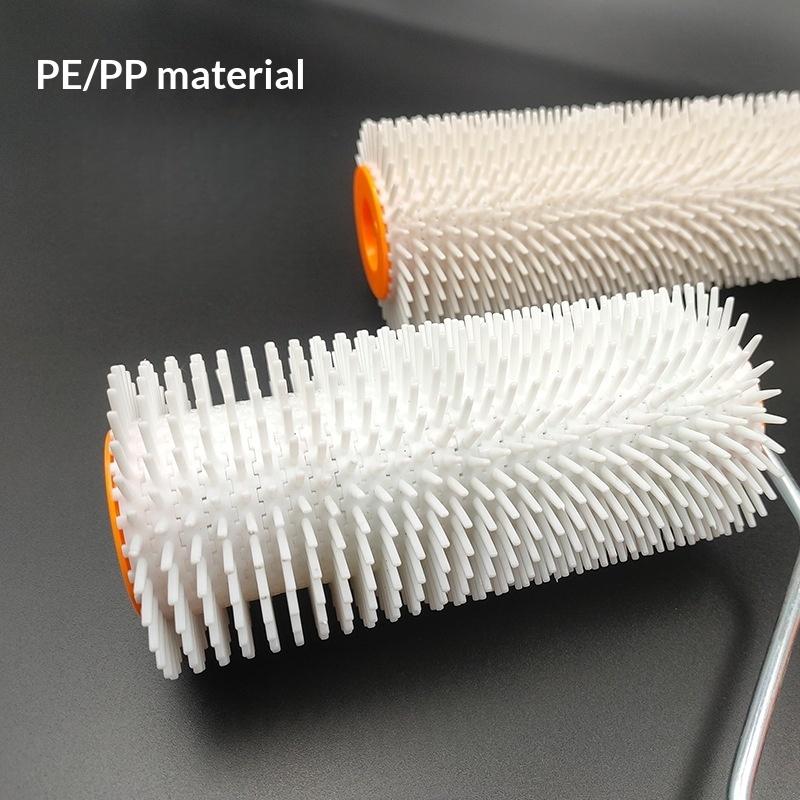 1 pz 10/16/24 cm Rullo Defoamante a Spillo Rullo Autolivellante a Spillo Rullo a Spillo per Pavimenti in Lattice Rullo a Spillo per Livellamento Staggia Rullo a Spillo Pennello a Rullo per Pittura
