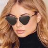 0 -0.5 -0.75 To -4.0 Vintage Myopia Lens Cat Eye Prescription Sunglasses Women Polarized Metal Steampunk Diopter Glasses Female