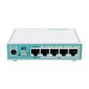 Router - MikroTik - hEX - 5 Gigabit Ports - 512 MB RAM - Throughput 1 Gbps
