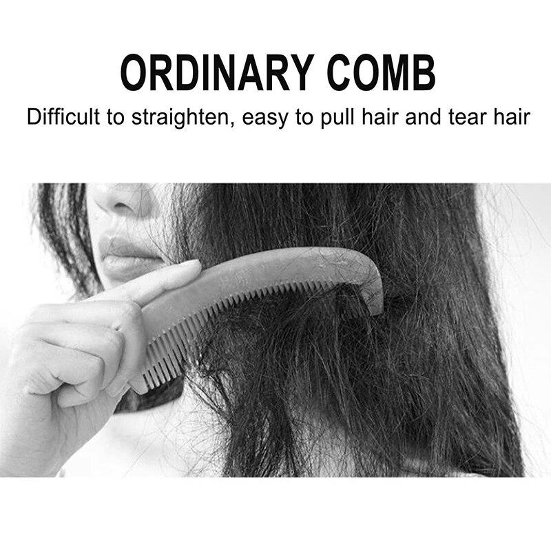Women's Curly Hair Comb Solid Straight Hair Comb Fashionable Scalp Massage Wrinkle Removal Hair Brush Hair Styling Tool Combs
