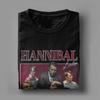 Hannibal Mads Mikkelsen Men's T Shirts  Leisure Tee Shirt Short Sleeve Crew Neck T-Shirt 100% Cotton Adult Tops