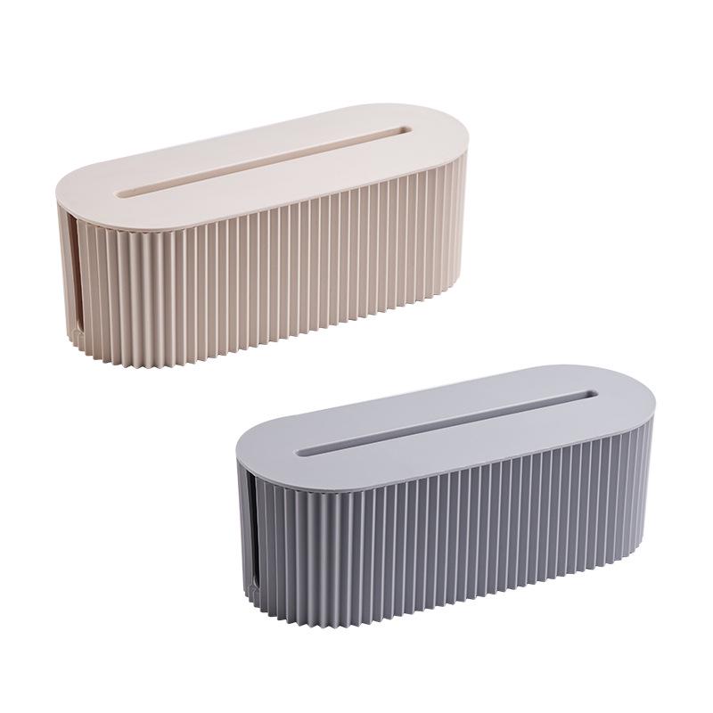 Power Strip Organizer Box - Cord Management and Storage Solution