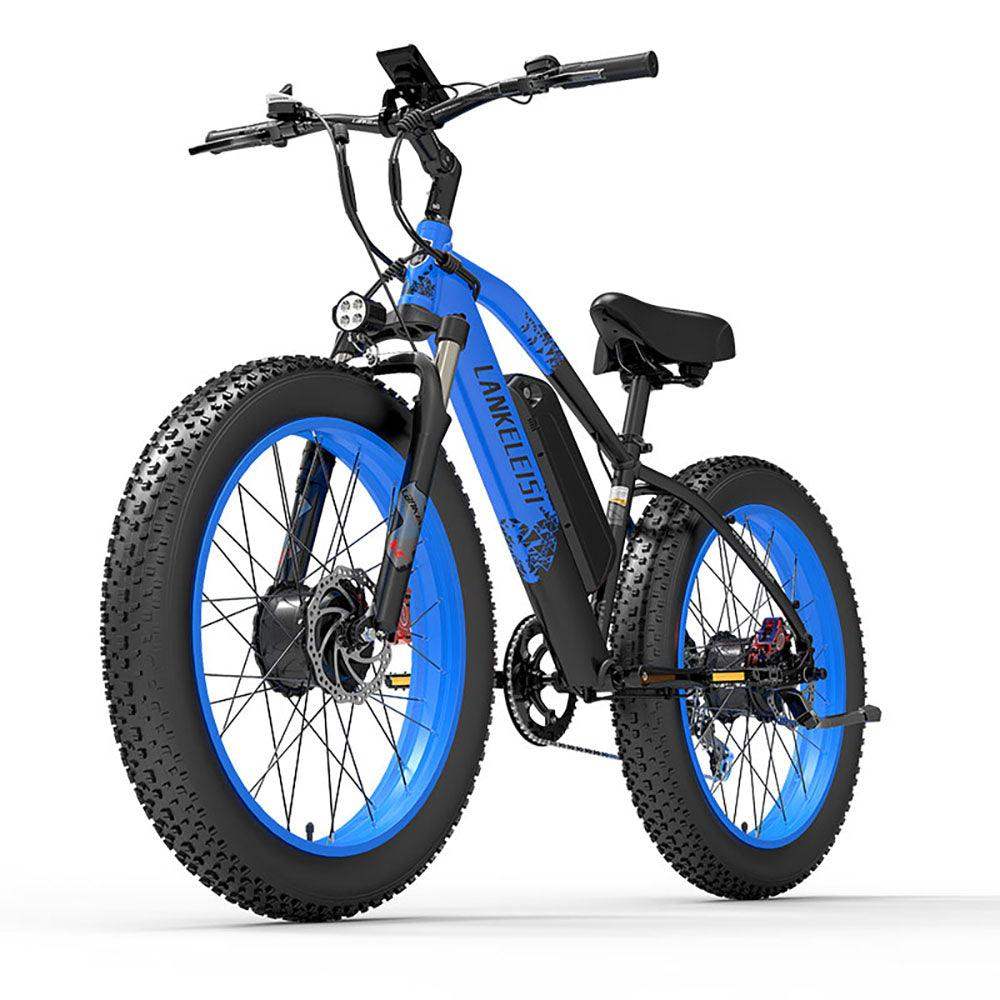 Elektrisches Fahrrad Lankeleisi Mg740 Plus 26" 1000Wx2 Motor All Terrain E-Bike 48V 20AH Maximale Reichweite 150km Zuladung 150kg