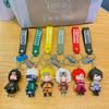 Anime Naruto Action Figure Toys Silica Gel Keychain Uchiha Sasuke Uchiha Itachi Hatake Kakashi Model Doll Children's Gifts