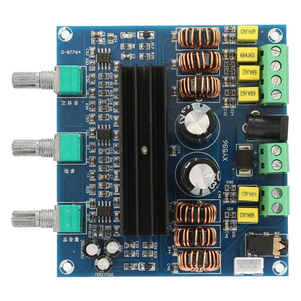 TPA3116D2 2*80W+100W 2.1 Channel Digital Stereo Subwoofer Power Amplifier Board 